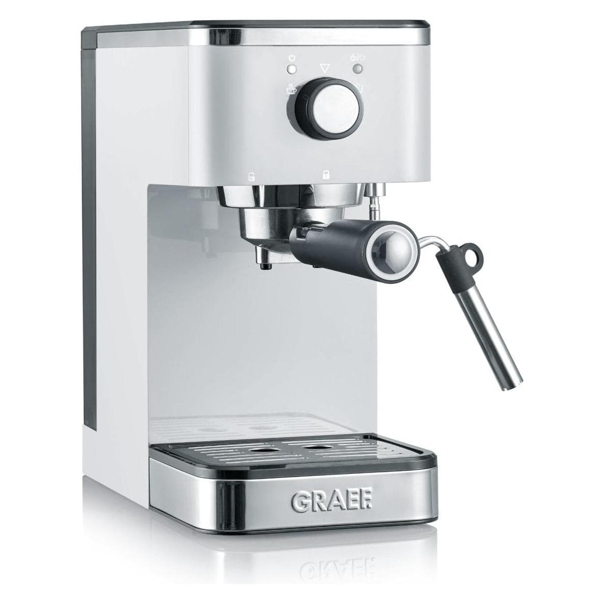 Graef Salita, Macchina da caffè con portafiltro, Argento