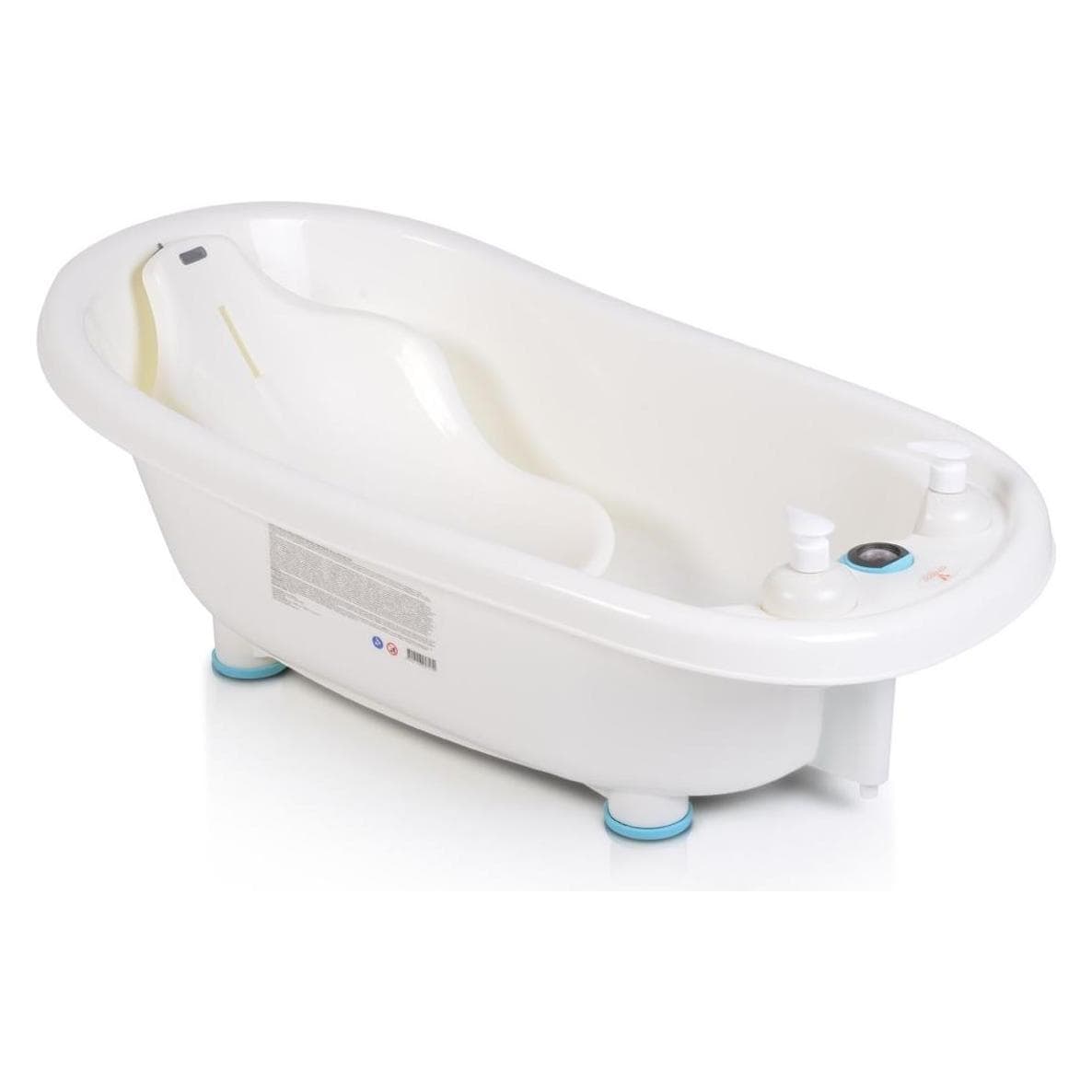 Moni, Vaschetta bebè, Set da bagno per bambini Bolla, seggiolino