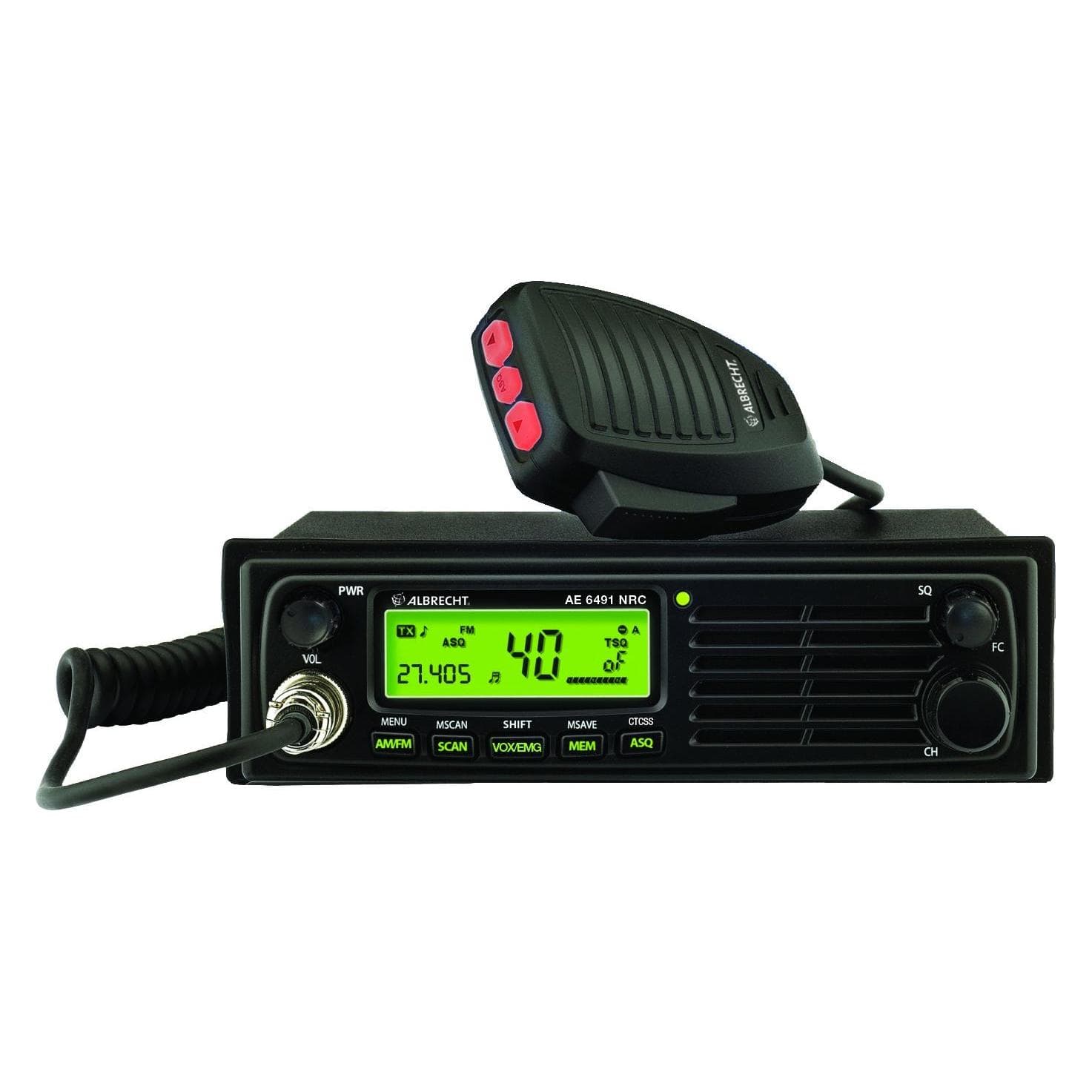 Albrecht AE 6491 NFC (10 km), Walkie talkie, Nero