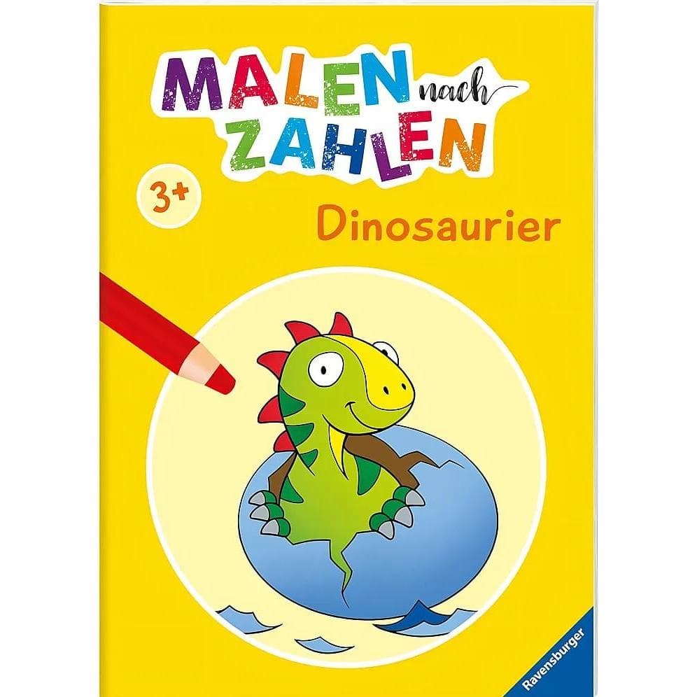 Ravensburger Pittura per numeri da 3: Dinosauri