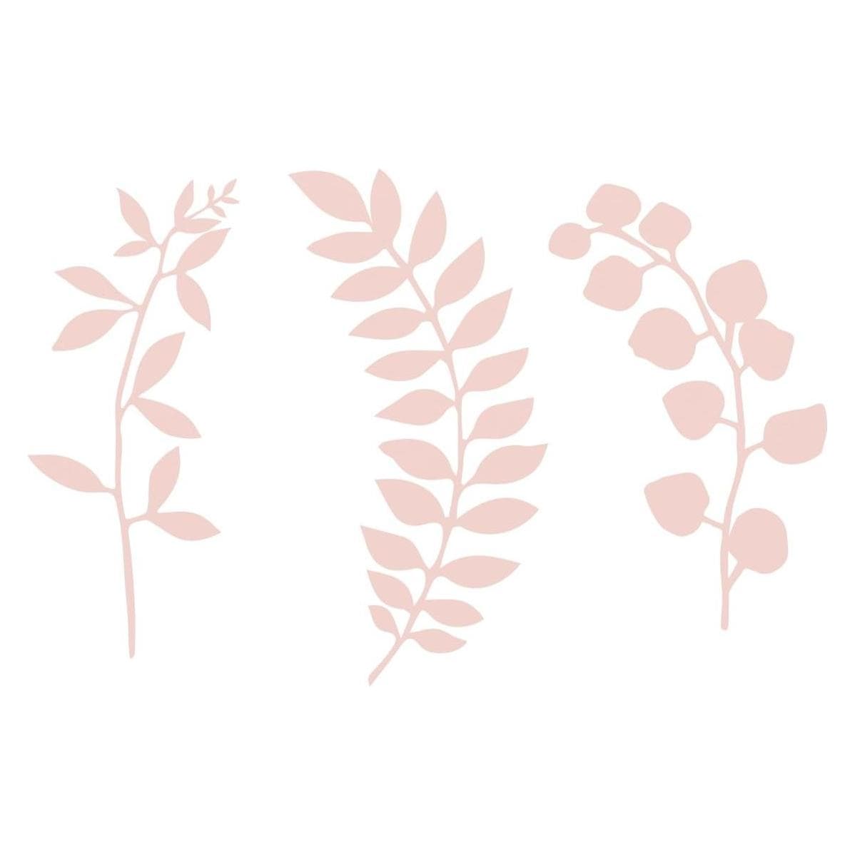 Partydeco Fogliame di carta rosa (9 pezzi) (9 pz.)