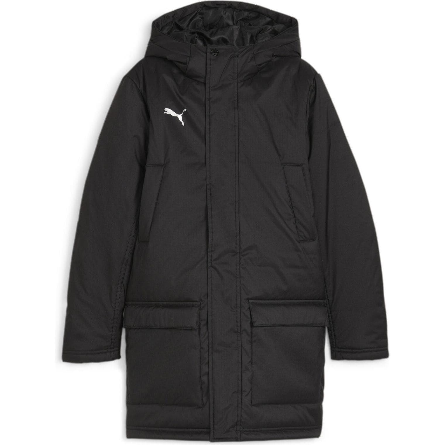 Puma, Bambini, Giacca da corsa, Giacca invernale teamFINAL Jr (116), Nero, 116