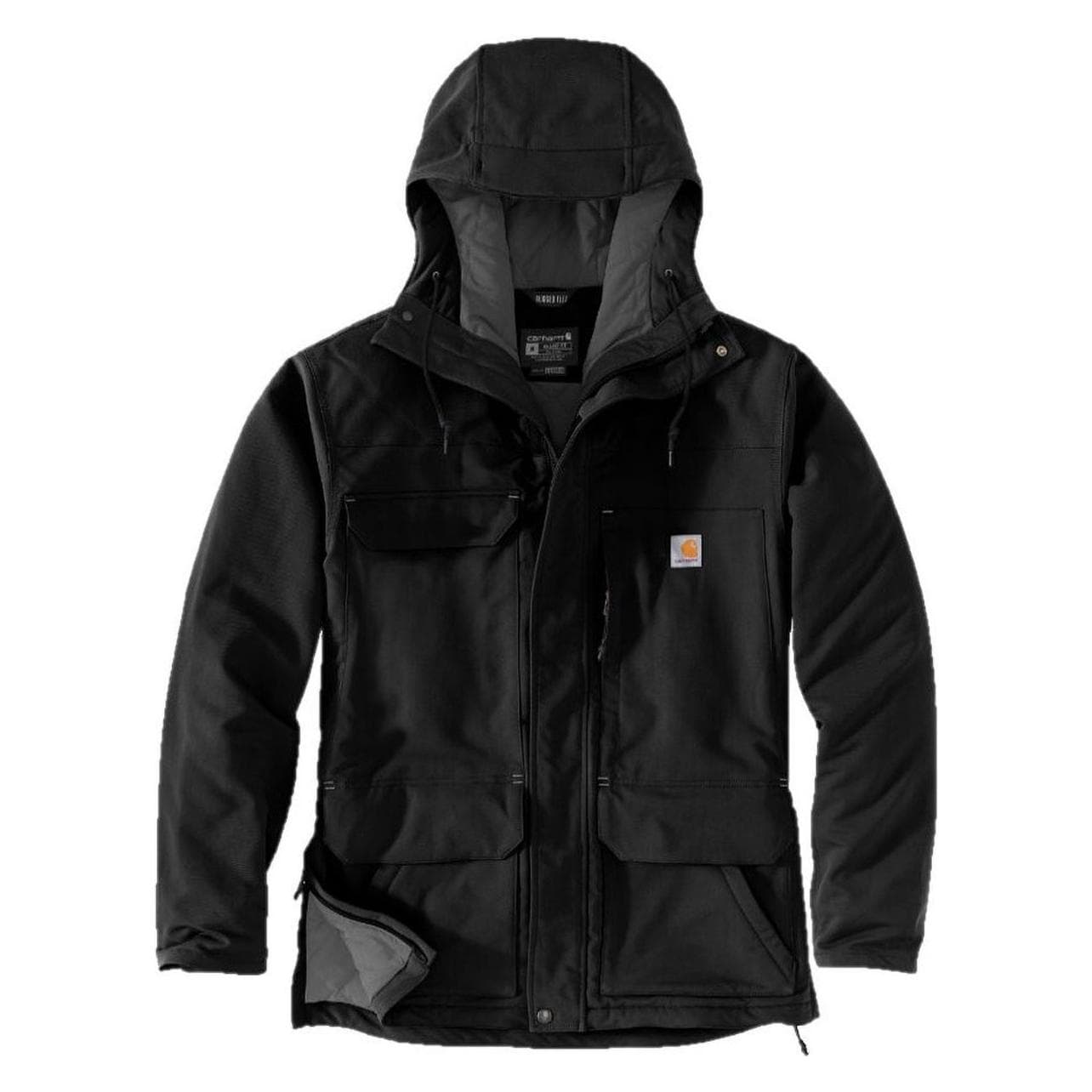 Carhartt, Pantaloni da lavoro, Super Dux, cappotto da lavoro nero taglia S (S)