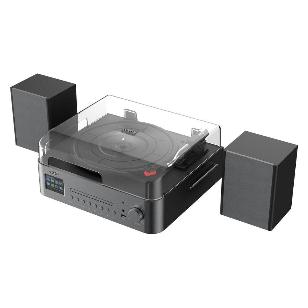 Reflexion HIF2082 (Lettore CD, Sintonizzatore radio), Componente HiFi, Marrone, Nero