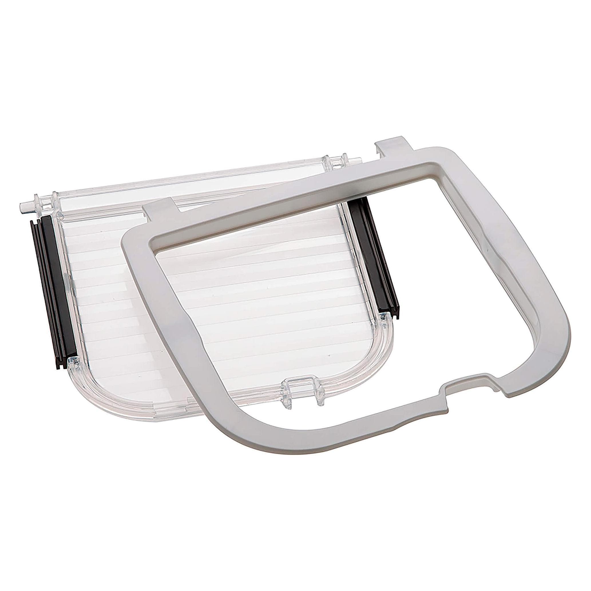 Ferplast Porta con guarnizioni per Swing 5T 7SET (Gattaiola manuale), Porta per gatti + Rete per gatti