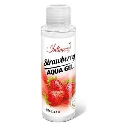 Intimeco, Igiene intima, Acqua Gel Fragola Aqua Gel Idratante Zone Intime Fragola 100Ml (Gel intimo, 100 ml)