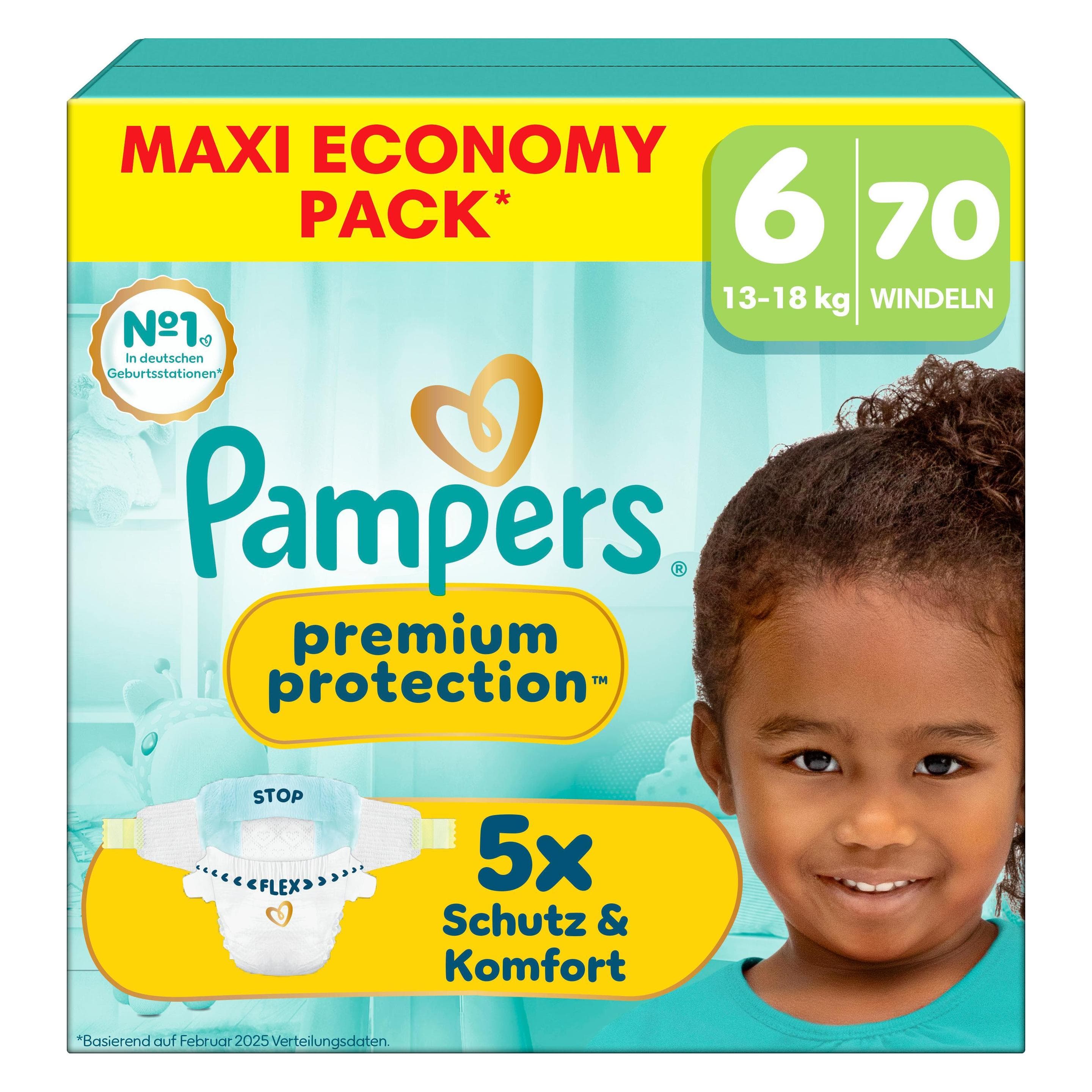 Pampers Premium Protection (Dimensione 6, 70 pz.)
