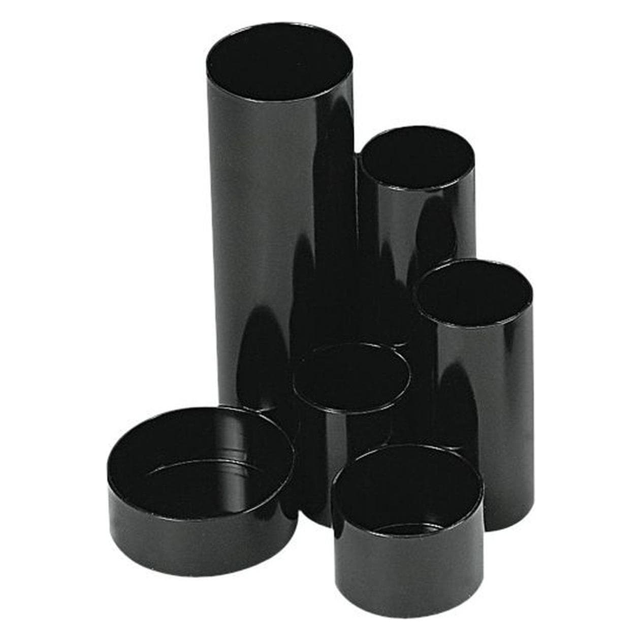 Wedo, Accessori per scrivania, Portapenne Butler in plastica ABS nero