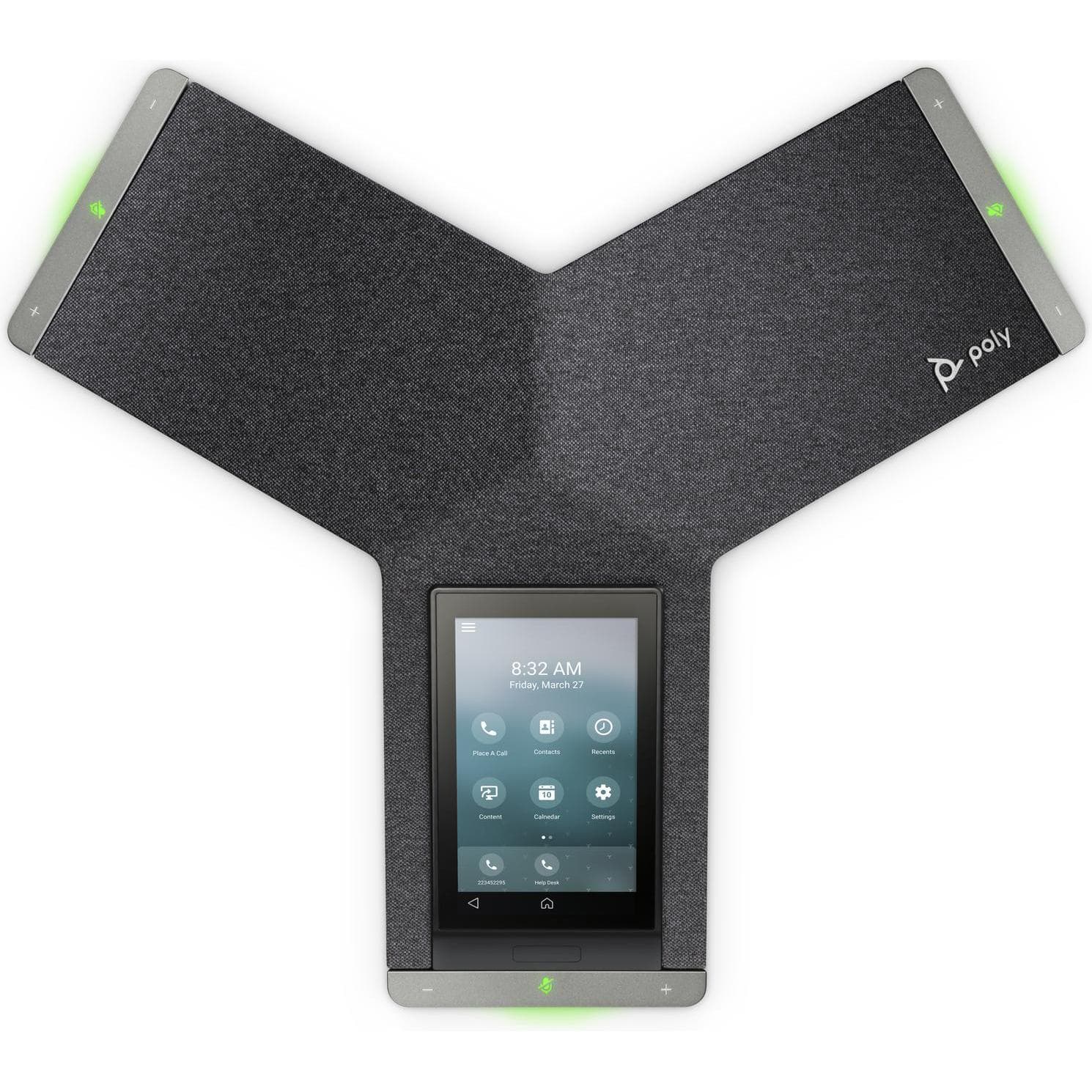 Poly Trio C60, Dispositivo per conferenze, Grigio, Nero
