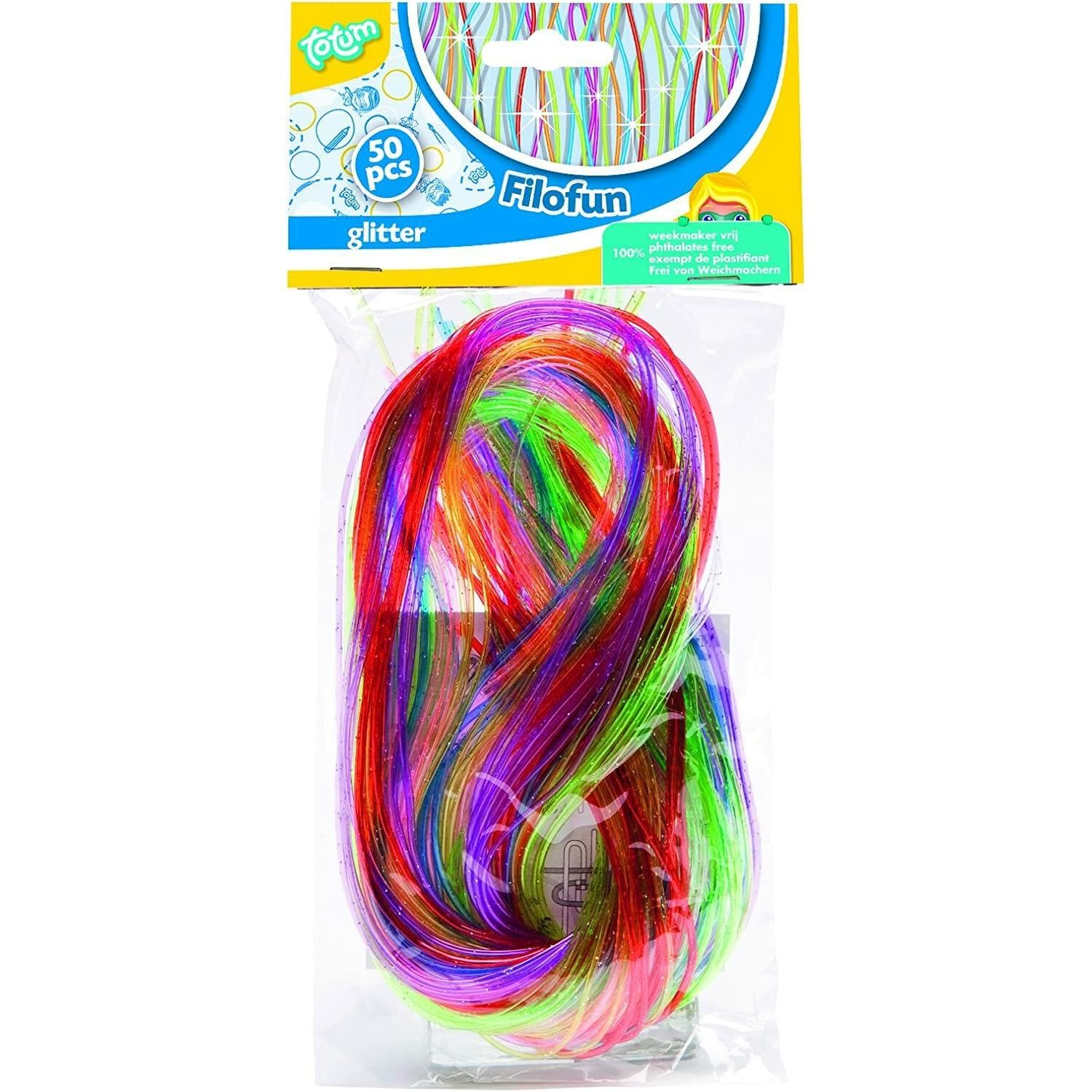 Totum Filofun Glitter, 80cm, 50dlg., Filato + Lana, Multicolore