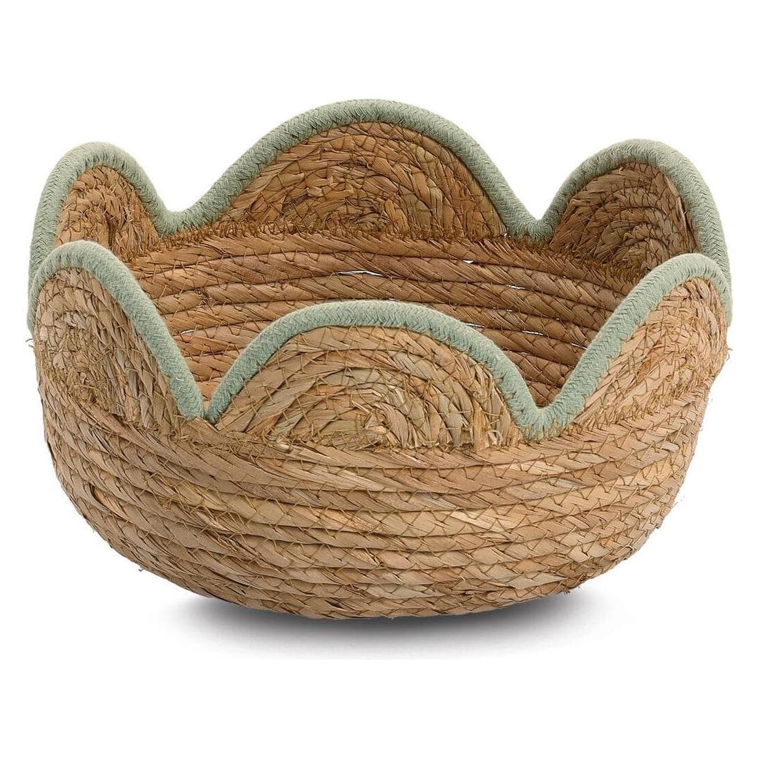 Zeller Present, Cesta, Aufbewahrungskorb Geflecht ø 24x13 cm (24 cm)