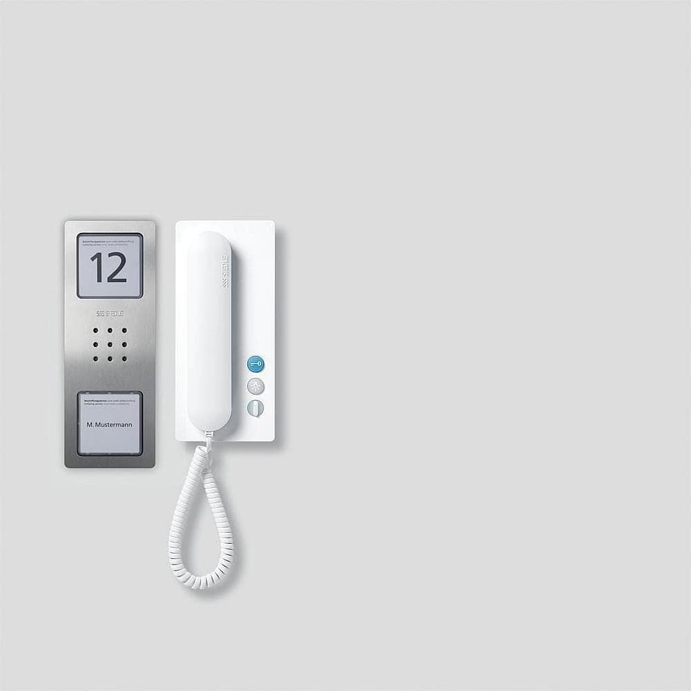Siedle, Campanello + Citofono, Set CA 812-1 E/W (Cablato)