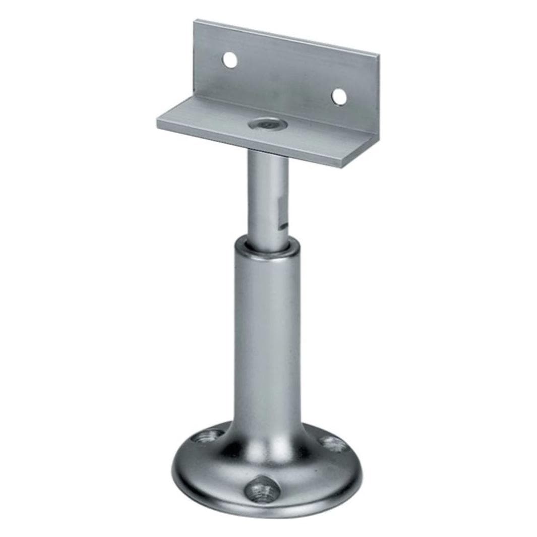 Deni, Allestimento mobili, Supporto divisorio larghezza 60 mm altezza 100 - 120 mm alluminio F1 / colore naturale altezza (1 pz.)