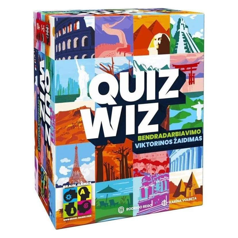 Brain Games Gioco da tavolo Quizwiz BRG#QWLT (Lituano, 1 - 5 Giocatori)