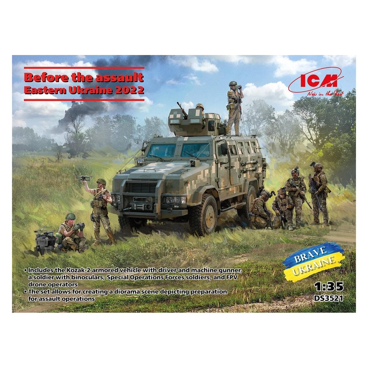 ICM Prima dell'assalto. Ucraina orientale 2022