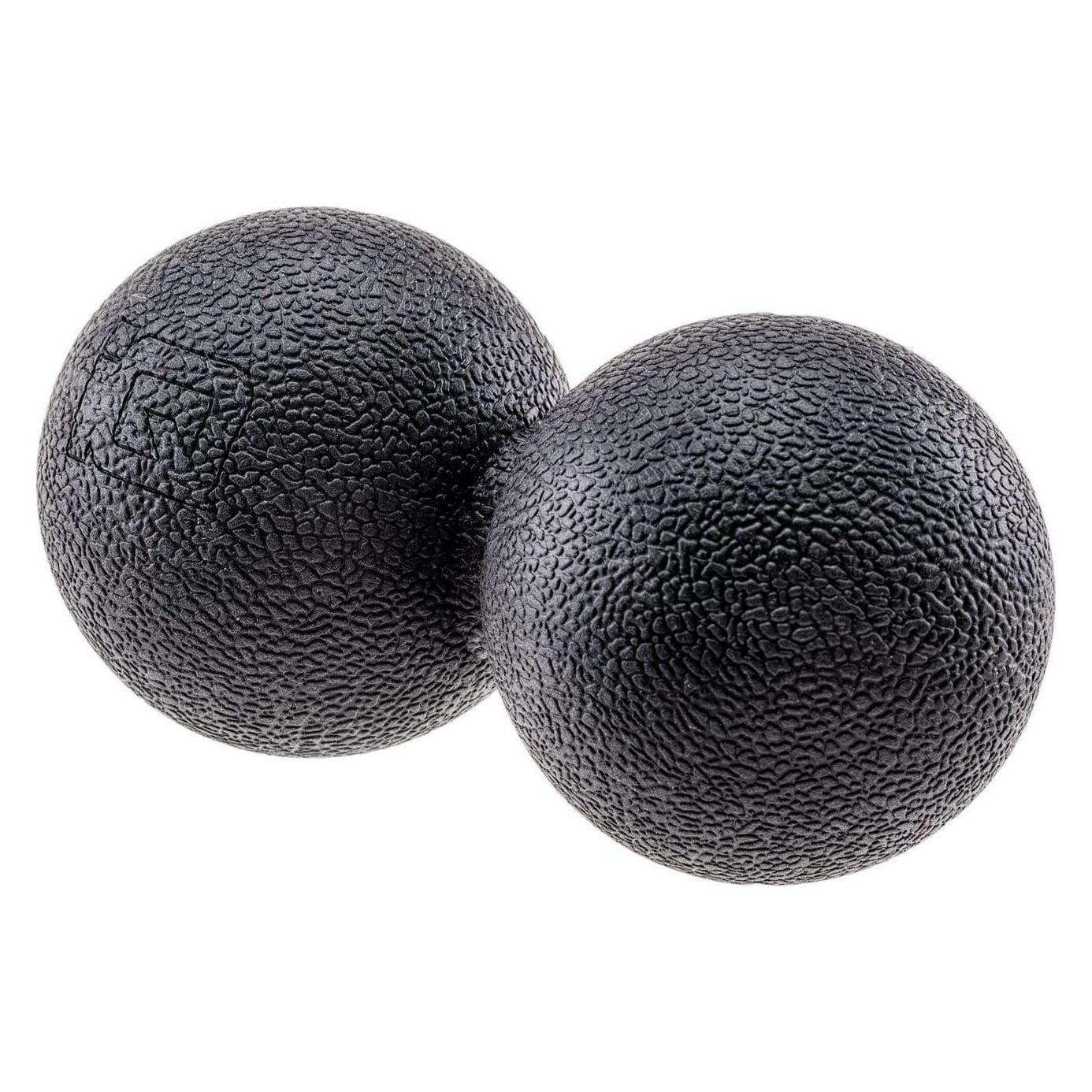 IQ, Rullo miofasciale + Pallina da massaggio, Duo Ball massage Raleigh nero (6.50 cm)