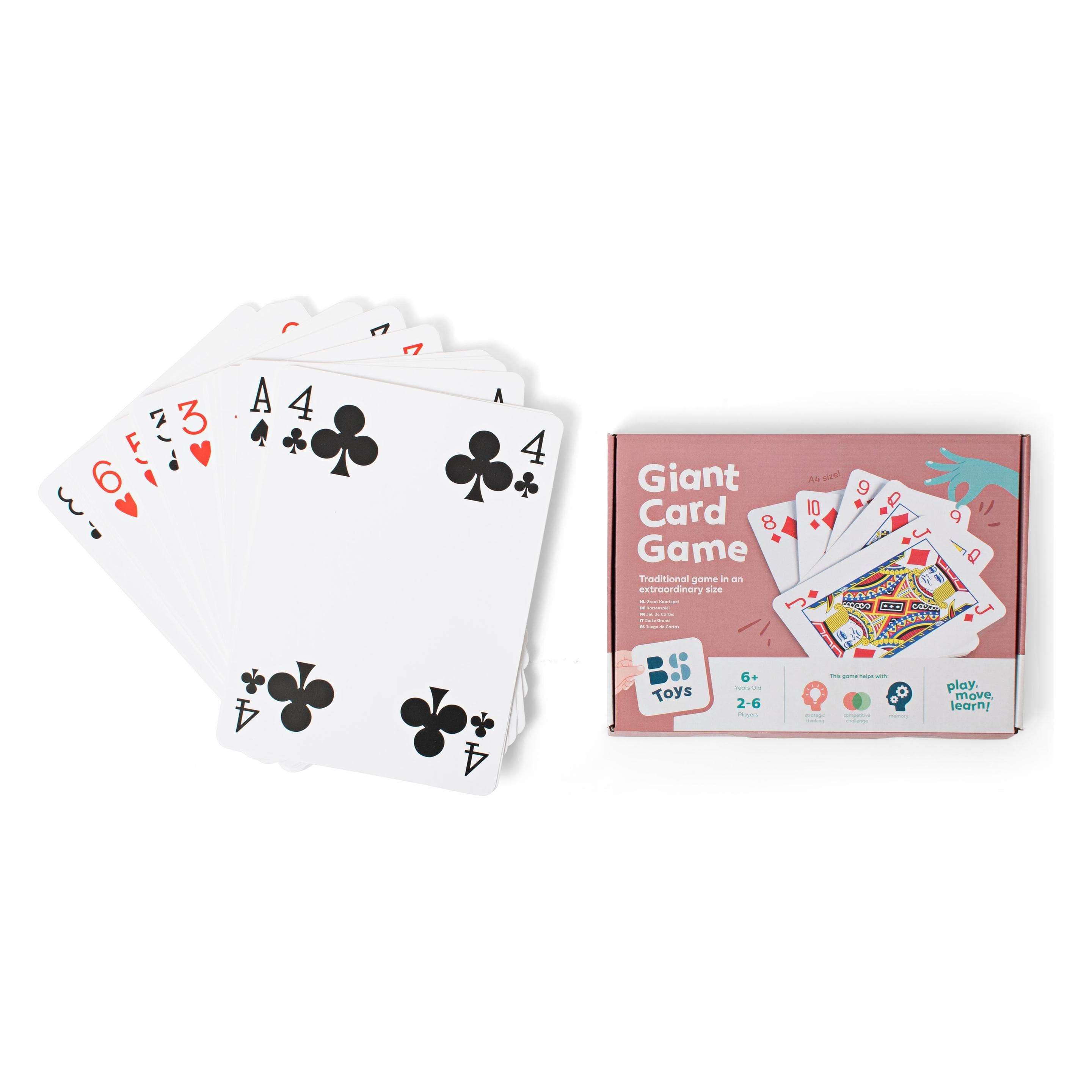 BS Gioco di carte (Inglese, 2 - 4 Giocatori)