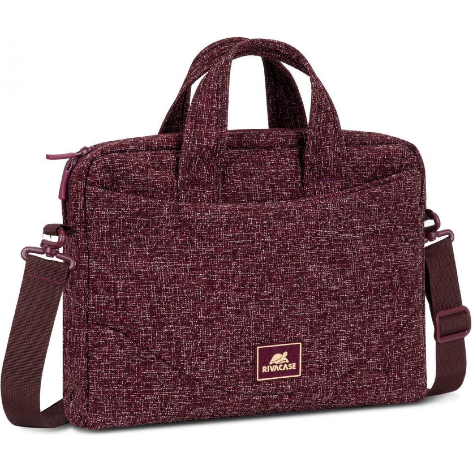 Rivacase 7921 bordeauxrote Laptoptasche (14", Universale), Borsa per Notebook, Rosso