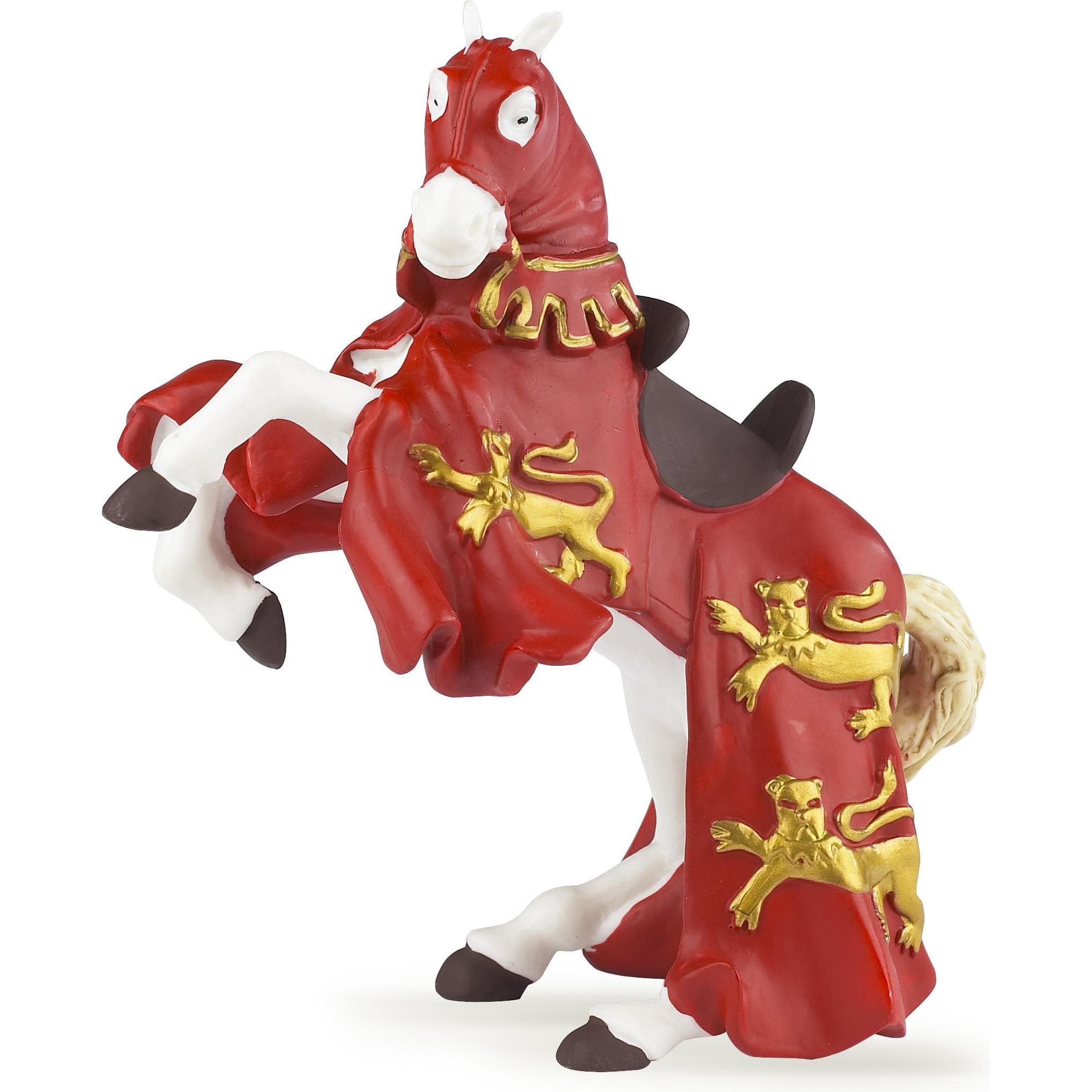 Papo Cavallo Riccardo Cuor di Leone, rosso