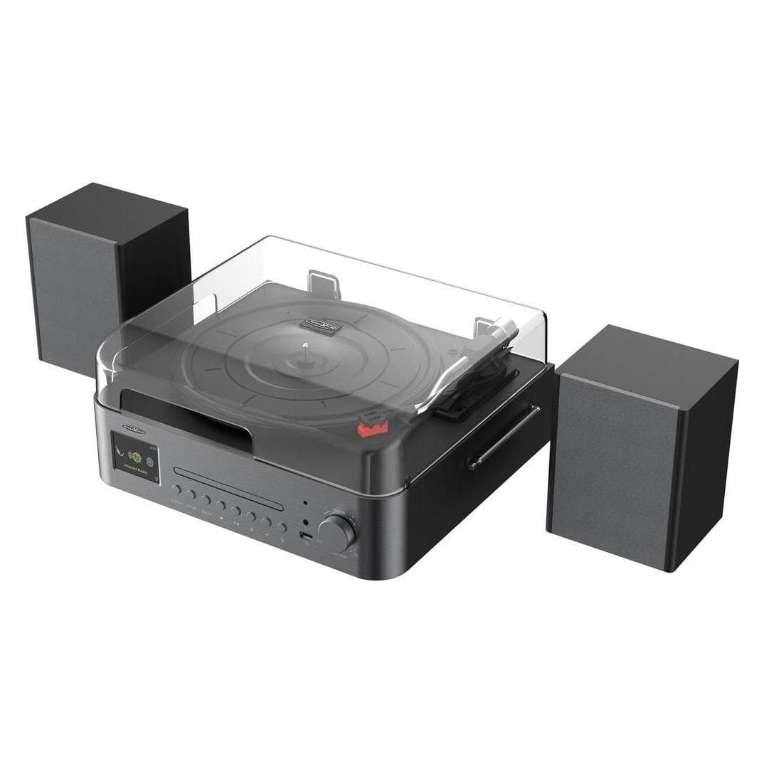 Reflexion HIF2084INT (Lettore CD, Sintonizzatore radio), Componente HiFi, Marrone, Nero