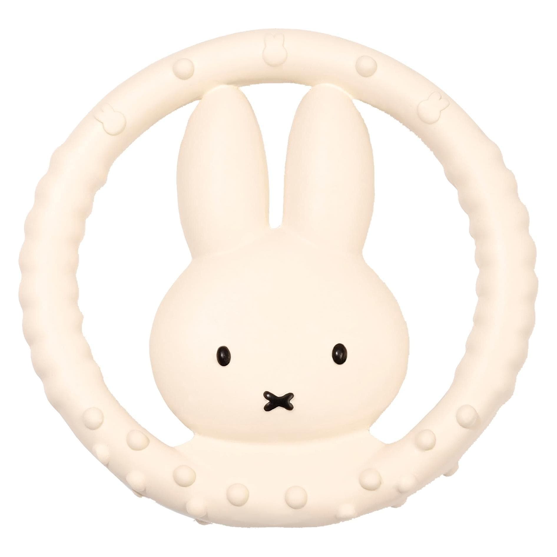 Bambolino Toys, Anello da dentizione, Anello per dentizione in gomma Miffy (0 Mesi)