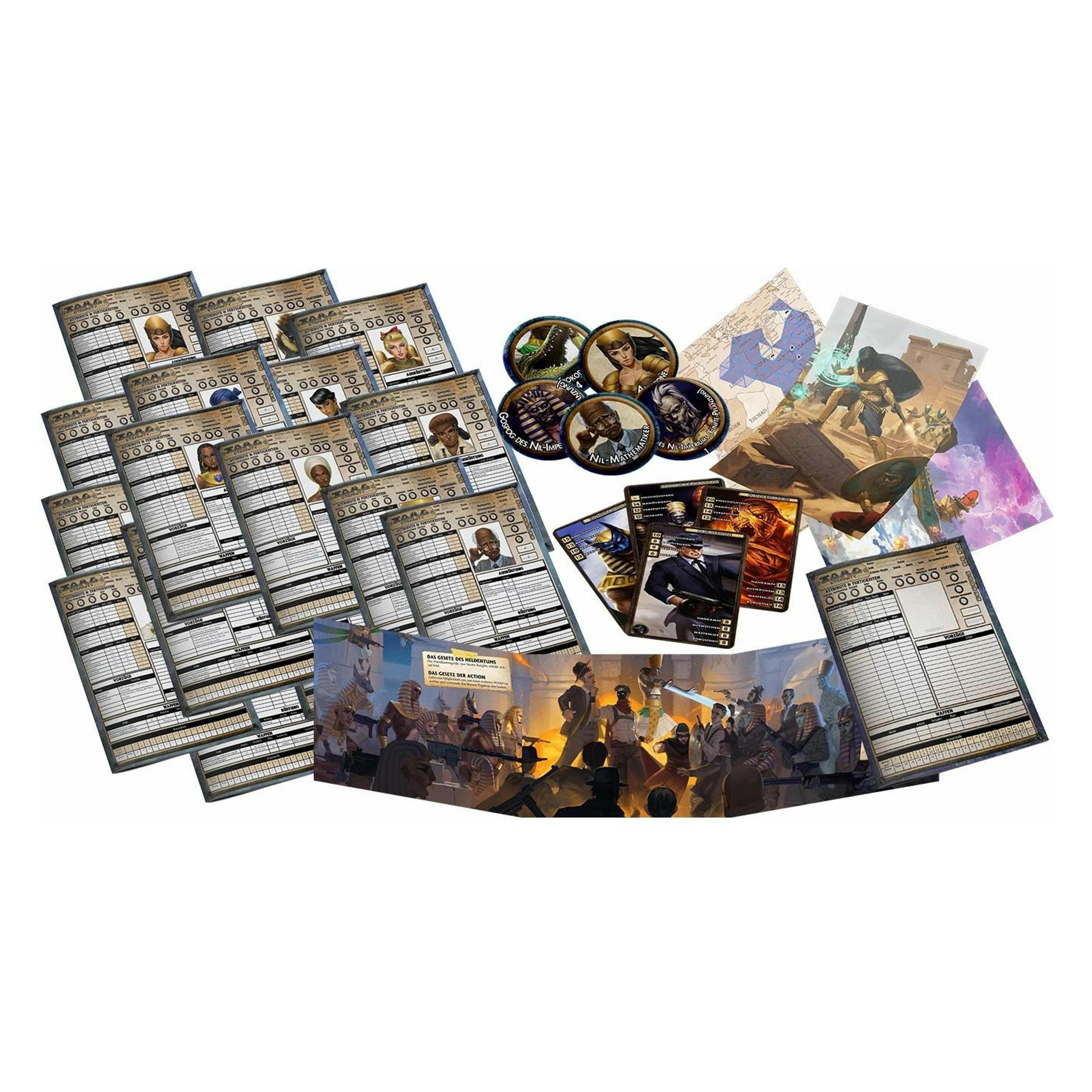 Ulisses Spiele Torg Eternity - L'impero del Nilo, Game Master Pack (edizione DE) (Tedesco, 3 - 12 Giocatori)