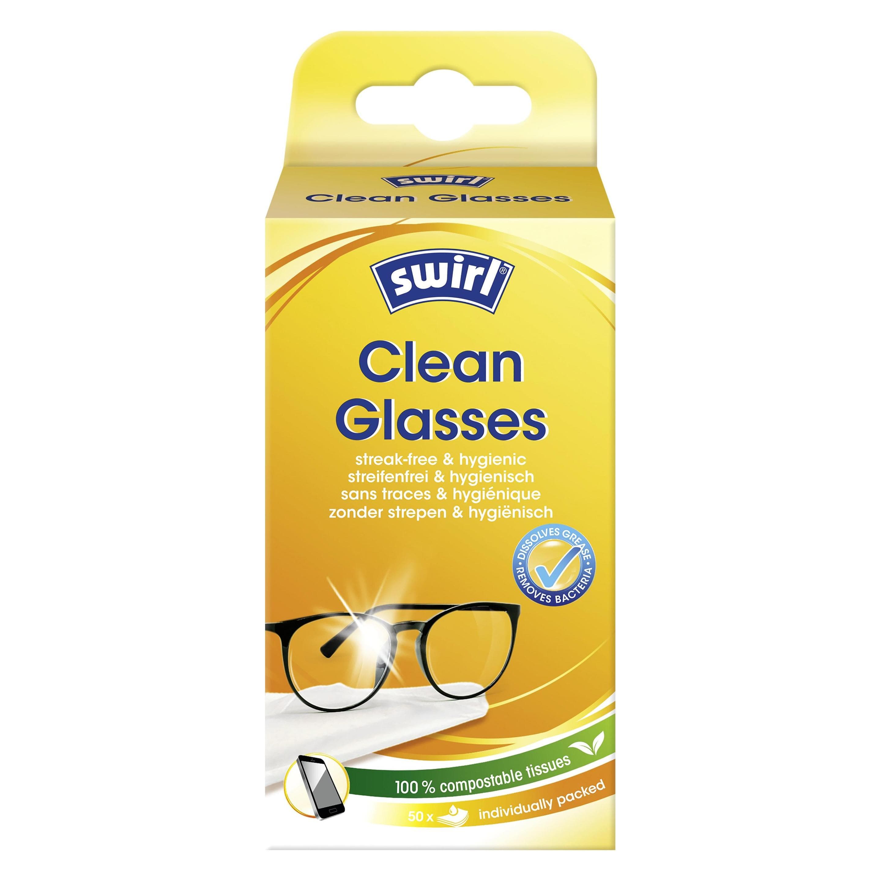 Swirl, Accessori per occhiali, Clean Glasses, Bianco