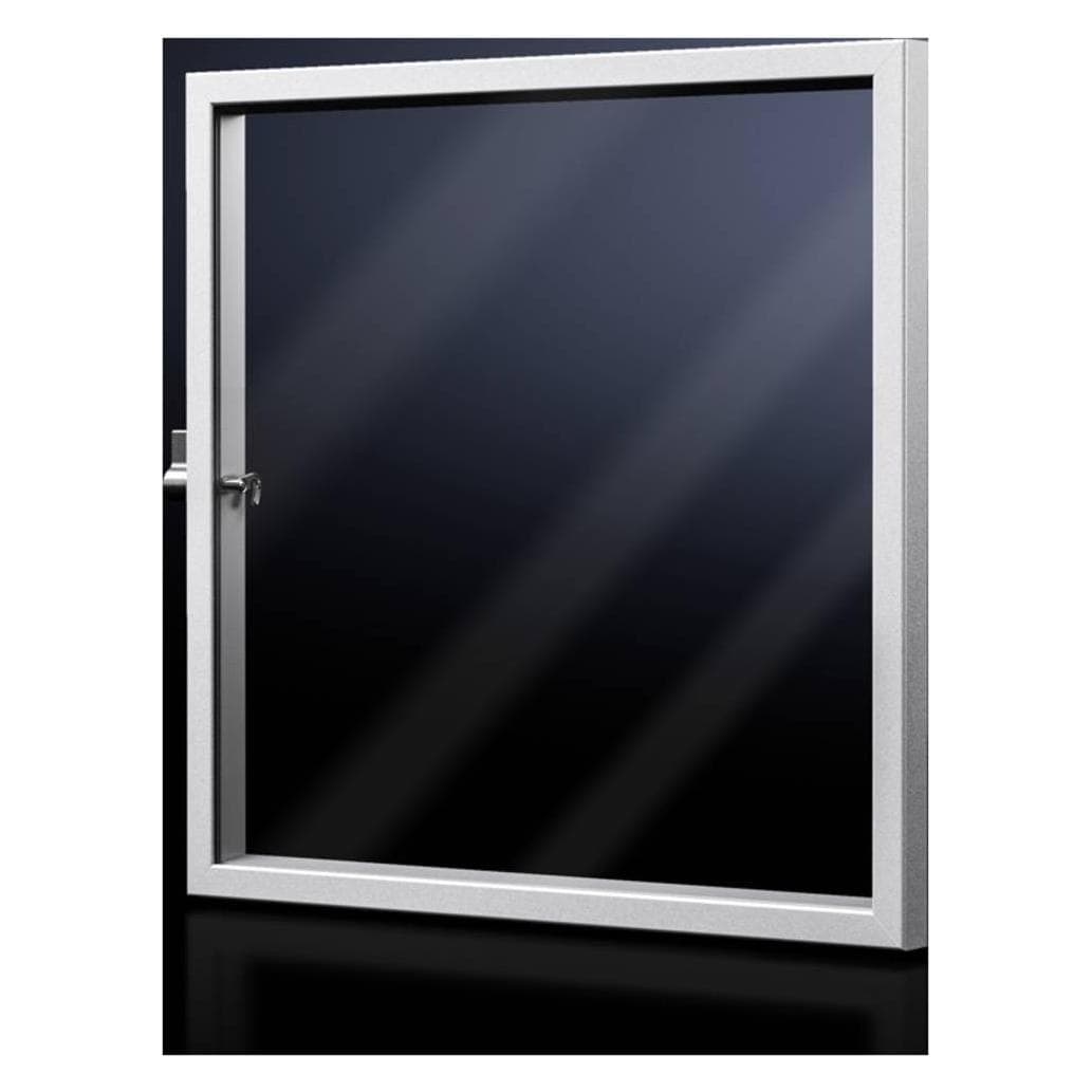 Rittal AX 2760.010 Finestra di visualizzazione (L x L x A) 597 x 62 x 377 mm Vetro acrilico Trasparente 1, Accessori per armadio rack, Trasparente