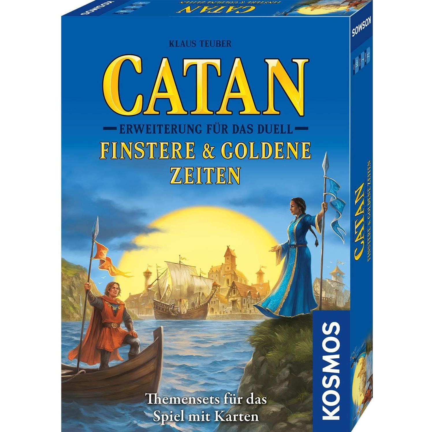 Kosmos Catan- Espansione per il Duello- Tempi bui e dorati (Tedesco, 2 Giocatori)