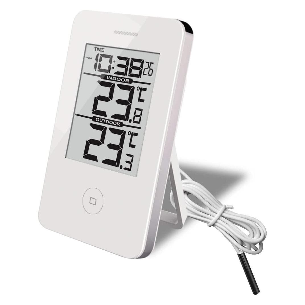 Samsonite TESSUTO TERMOMETRO Termometro digitale e orologio, Termometro + Igrometro
