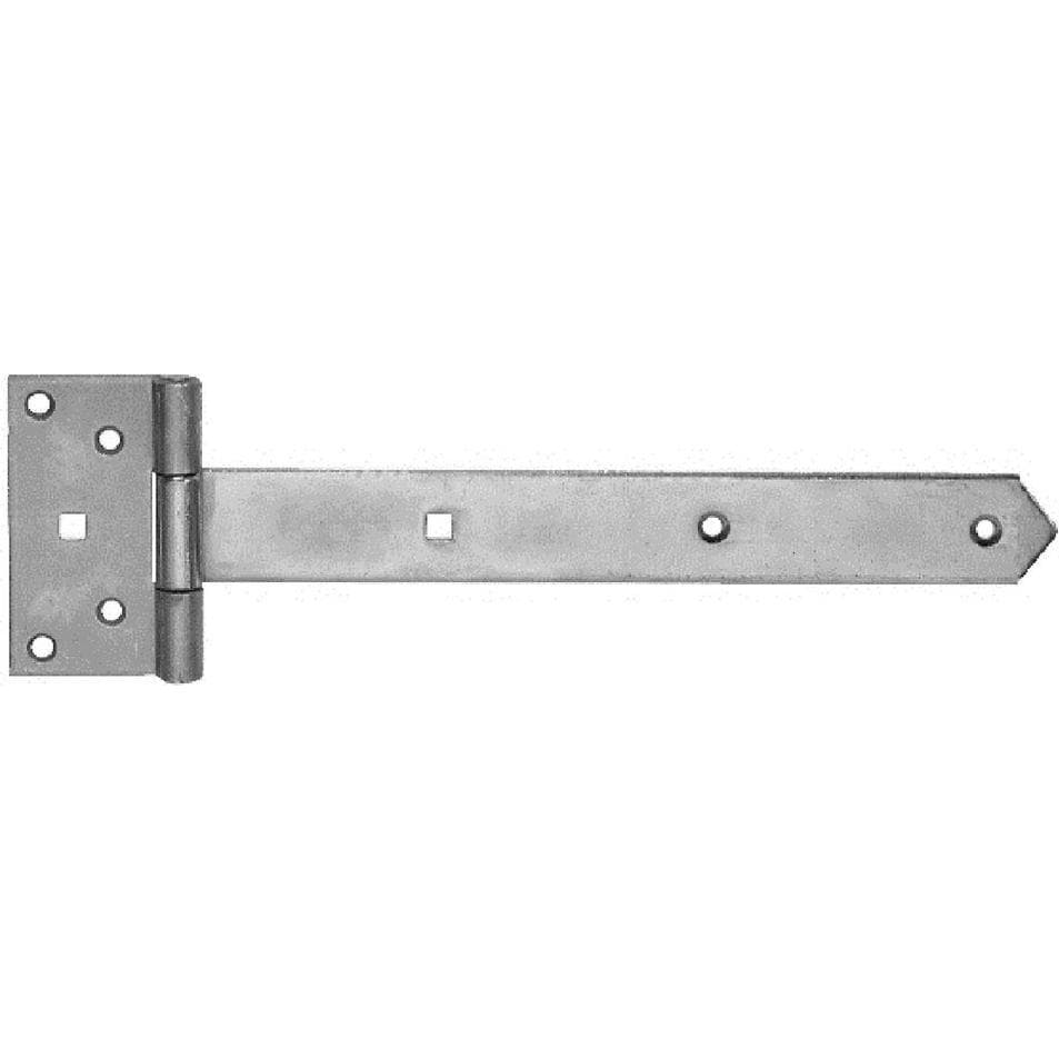 Magni, Connettori in legno, Pollmann Baubeschläge 1126400 Gancio a croce pesante, 400 mm, zincato chiaro, 2 pezzi (2 pz.)
