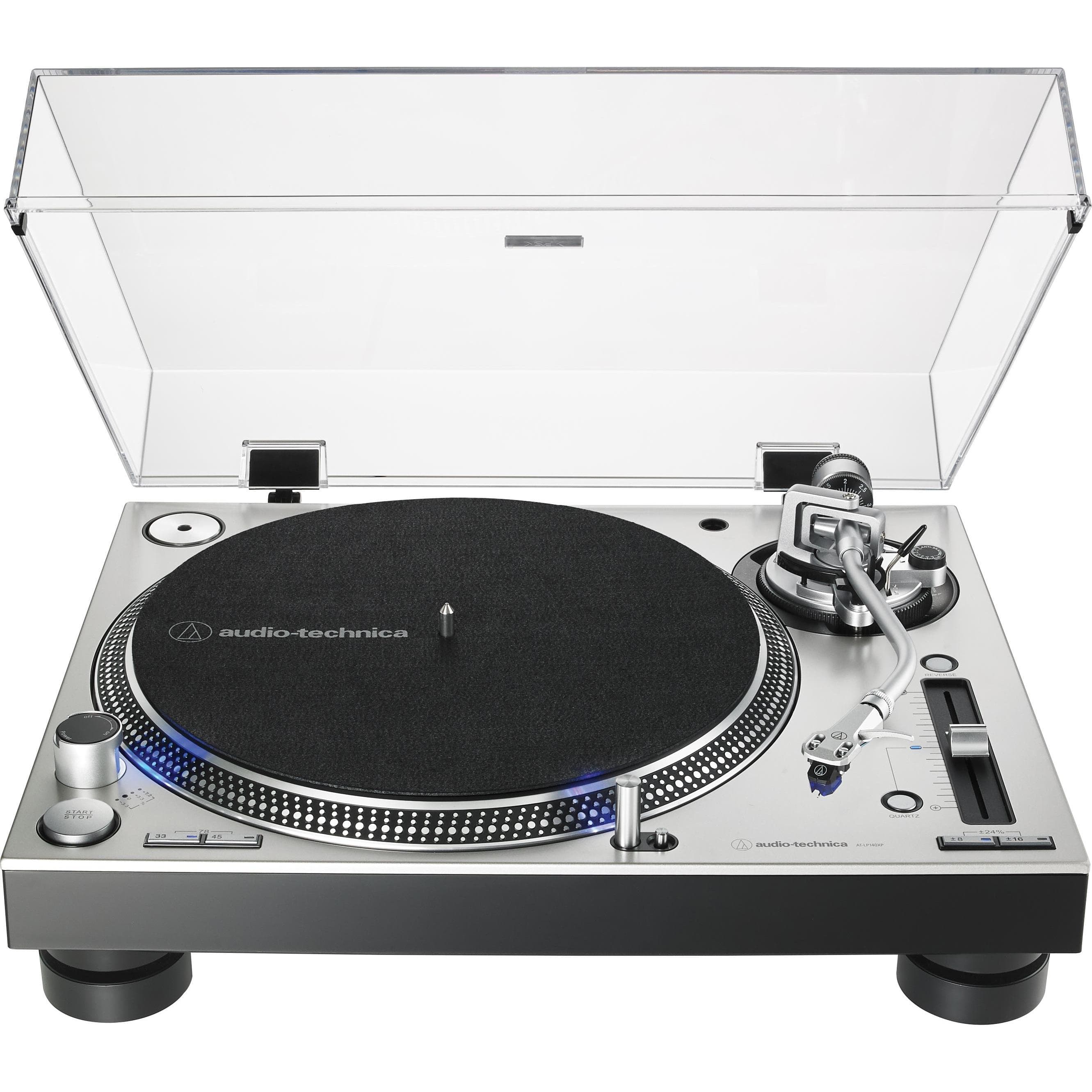 Audio-Technica AT-LP140XP (Manuale), Giradischi, Argento