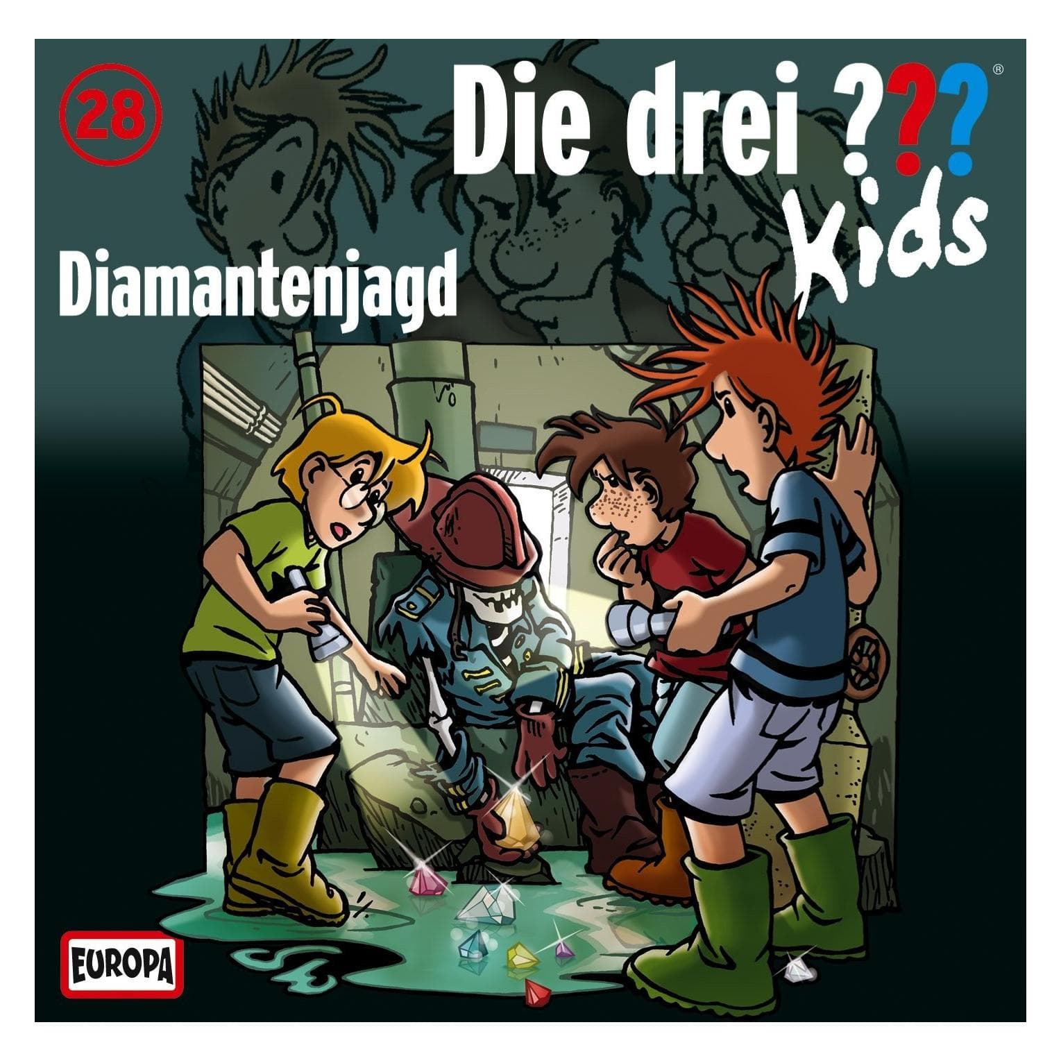 028/Caccia al diamante, Audiolibri