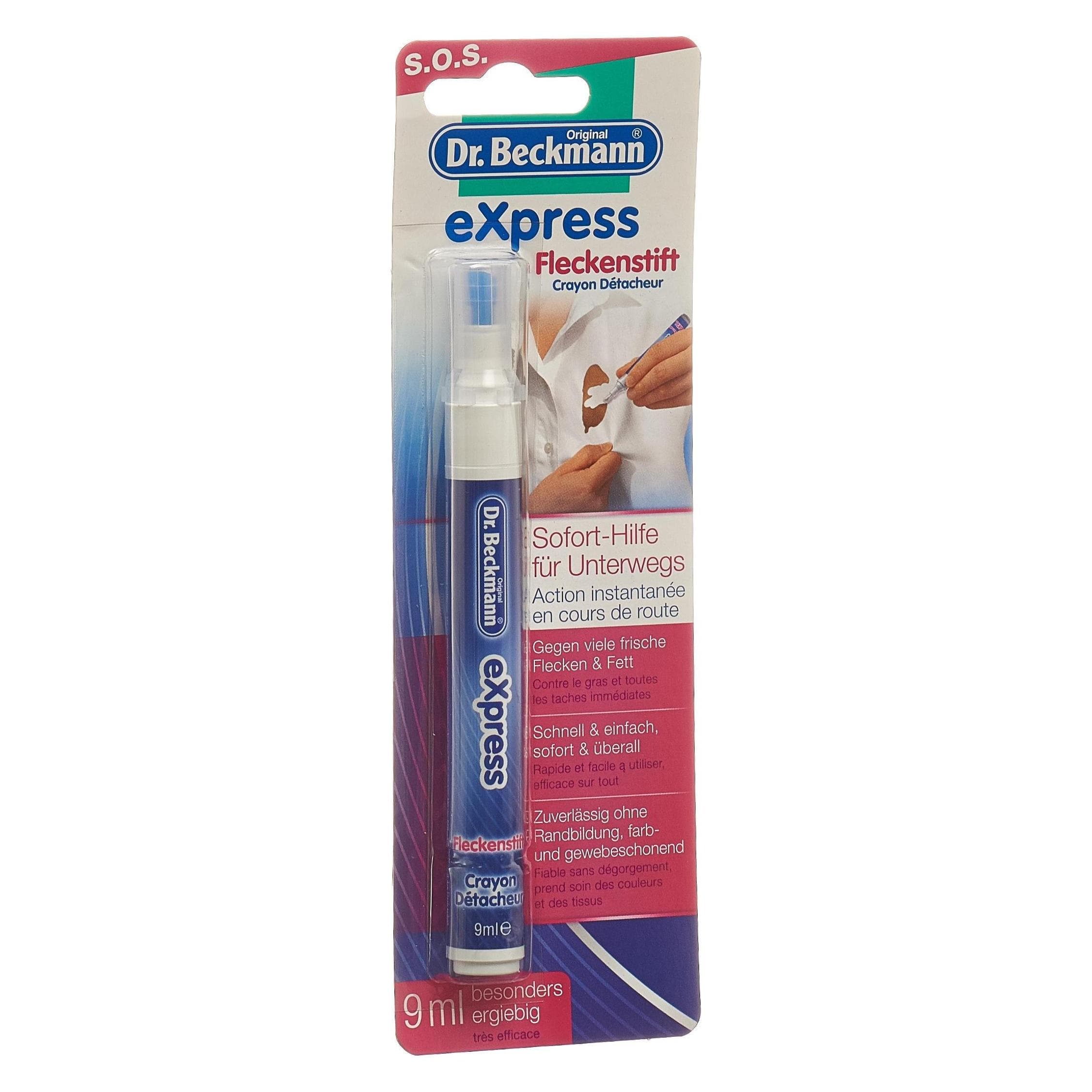 Dr. Beckmann Express, Bucato