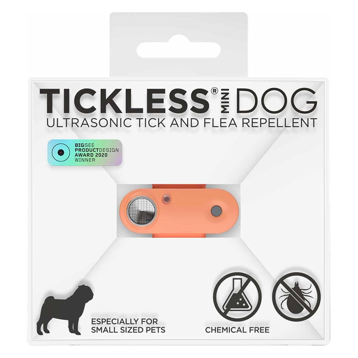 Tickless - PET MINI ORANGE - chargeable (Cane), Igiene degli animali