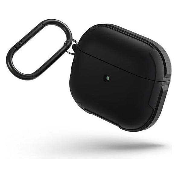 Uniq etui Valencia AirPods 3 czarny/nero notte Antimicrobico (Manicotto per cuffie), Borsa per cuffie + Copertura protettiva, Nero