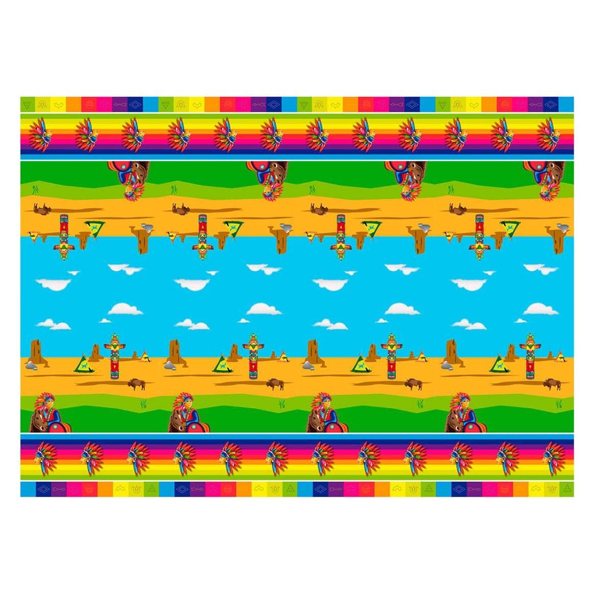 Folat, Tovaglia, Trifoglio indiano da tavola (180 x 130 cm)