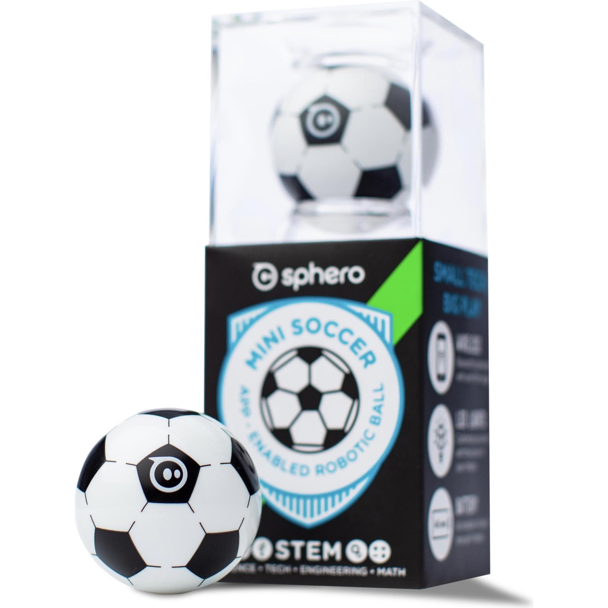 Sphero mini calcio, Kit robotica, Bianco, Nero