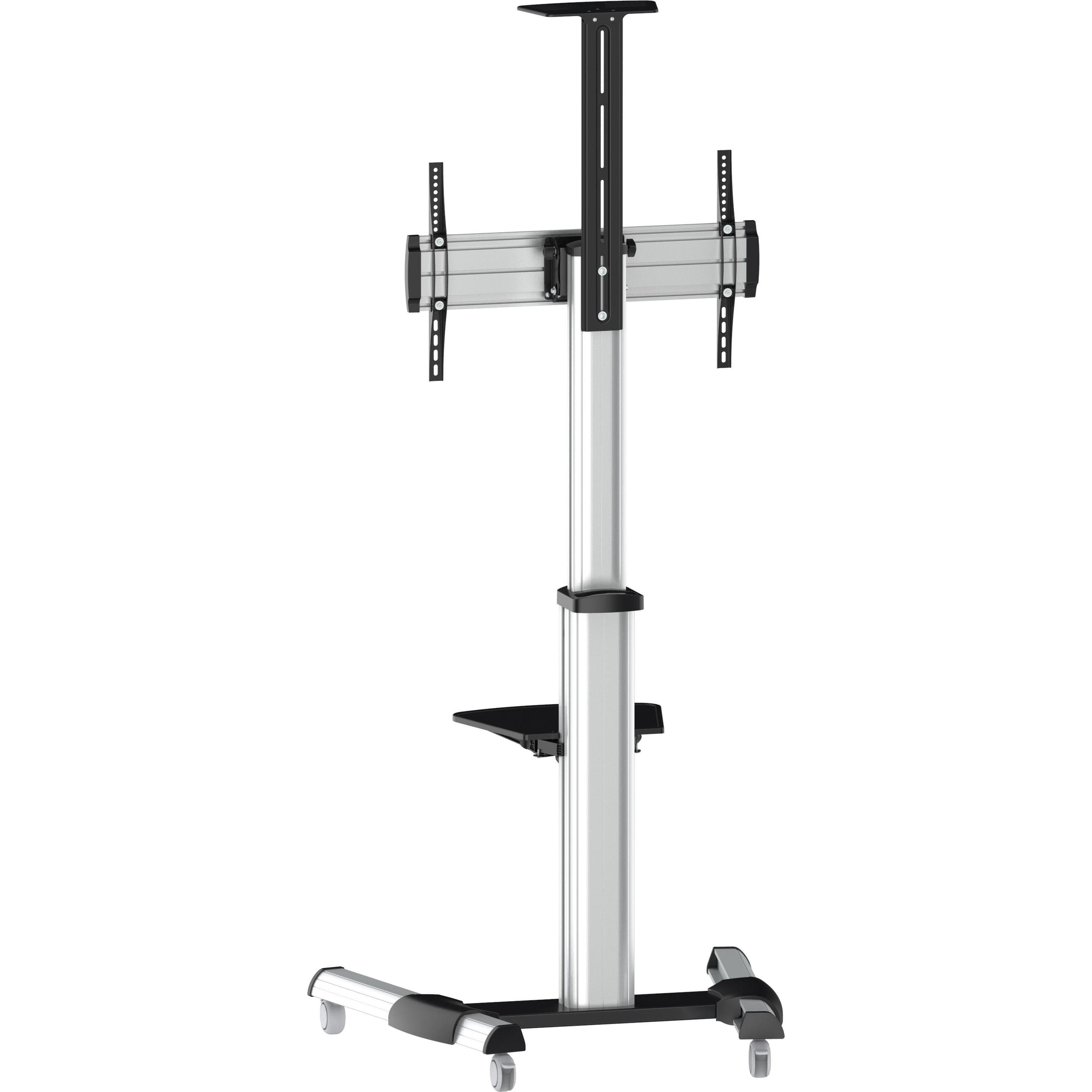 Reflecta Supporto TV 70VC-Shelf (50 kg, 37" - 70"), Piedistallo TV, Argento