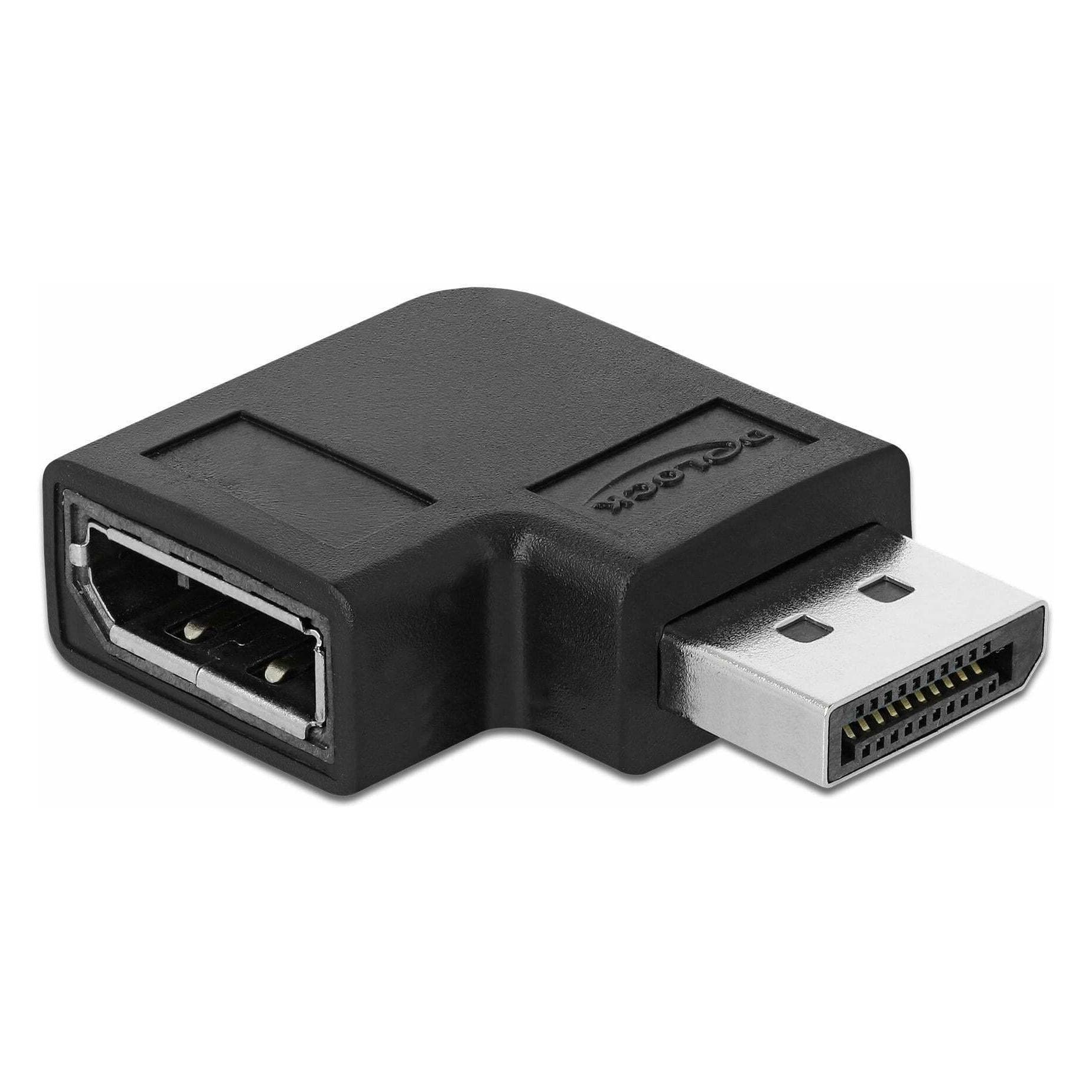 Delock Adattatore Displayport, nero, 8K/60 (DP, 3.03 cm), Adattatore dati + video, Nero