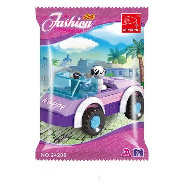 Lobbes Sommerauto-Cabrio-Bausatz – 56-tlg.