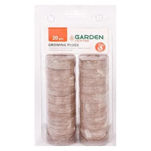 Garden Center, Accessori per coltivazione indoor, 20pcs Coco Coir Plugs