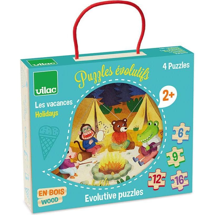 Vilac Puzzle "Vacanze (16 pezzi)