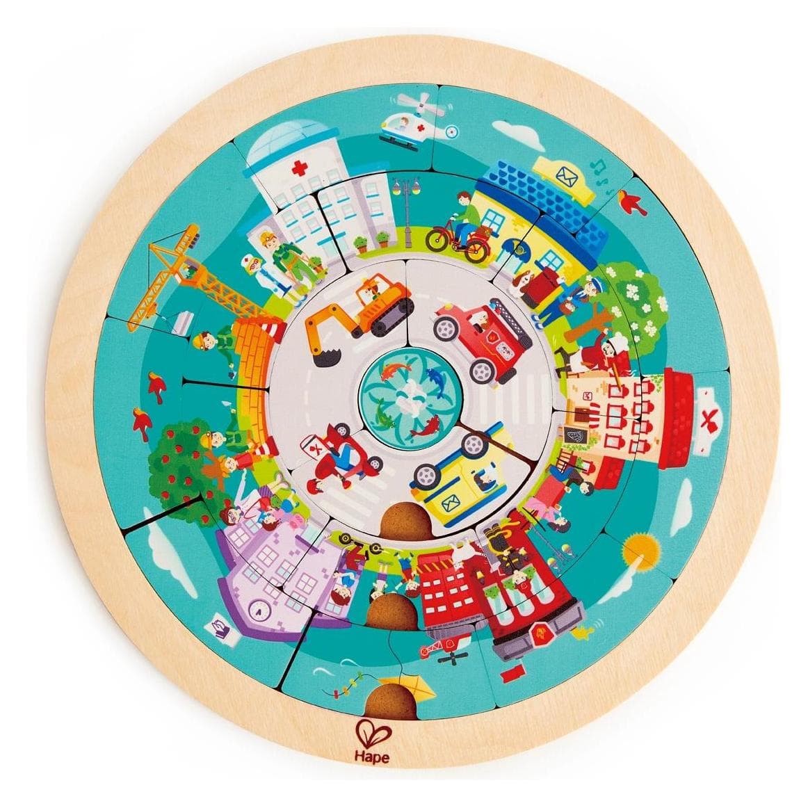 Hape Carosello di occupazione (20 pezzi)