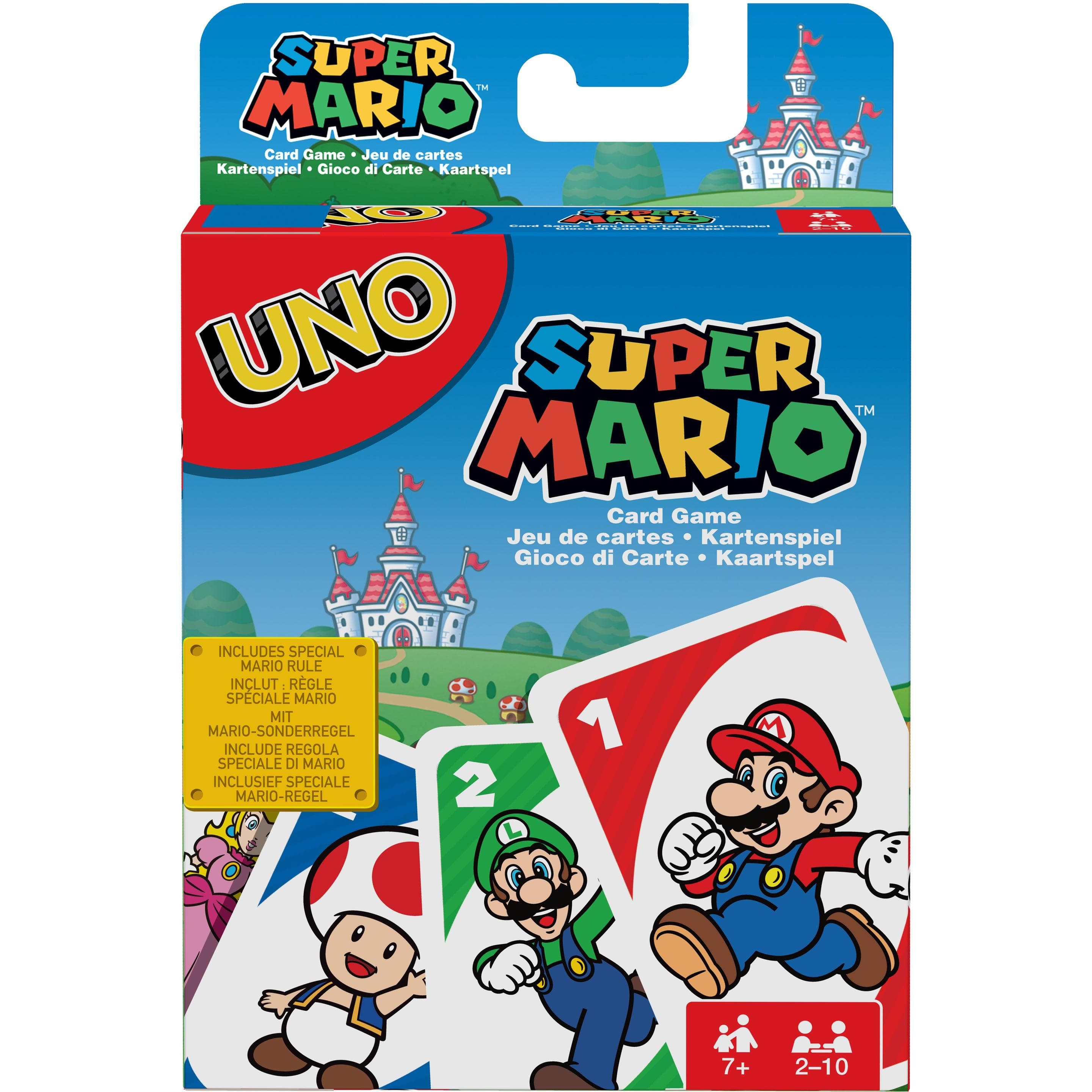 Mattel Games UNO Mario Kart (Inglese, Spagnolo, 2 - 10 Giocatori)