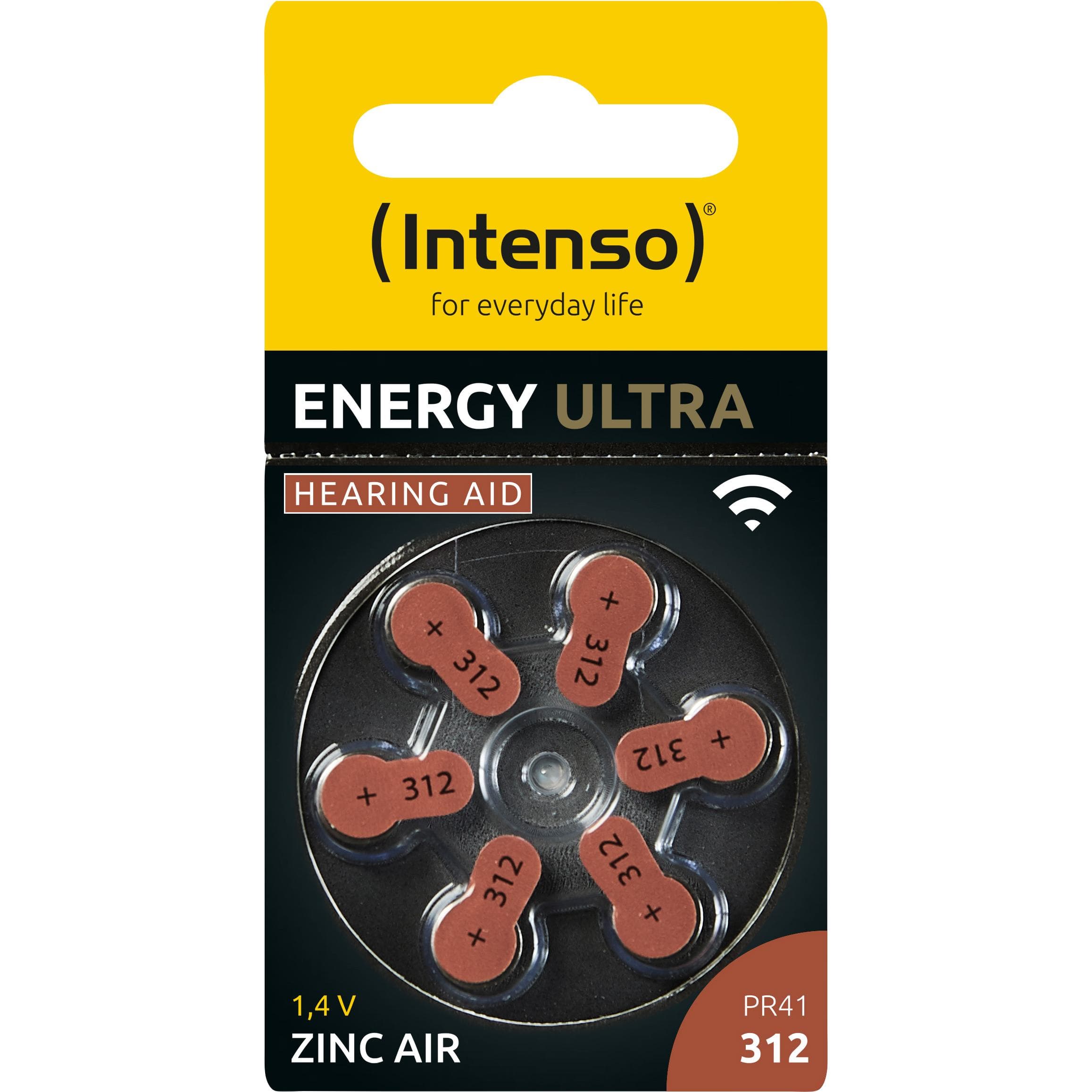 Intenso Energia Ultra (6 pz., A312, 148 mAh), Batterie + pile