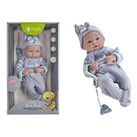 Bobas z kocykiem 35cm ciepłe ubranko 7170719 19089