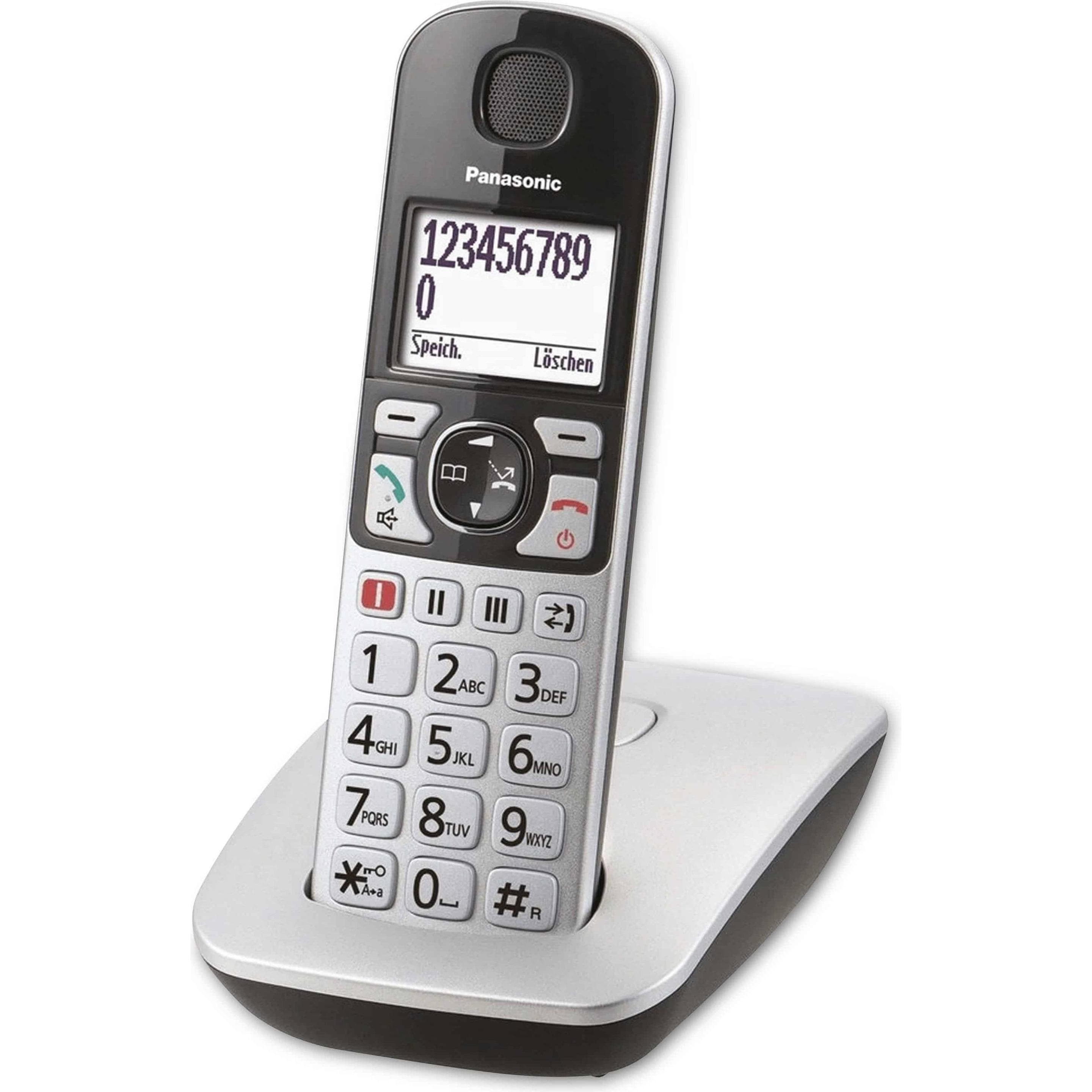 Panasonic KX-TGE510GS, Telefono, Grigio