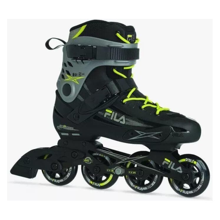 FILA, Pattini a rotelle, FS Rol HOUDINI Nero/grigio/ lime 46 (46), Multicolore