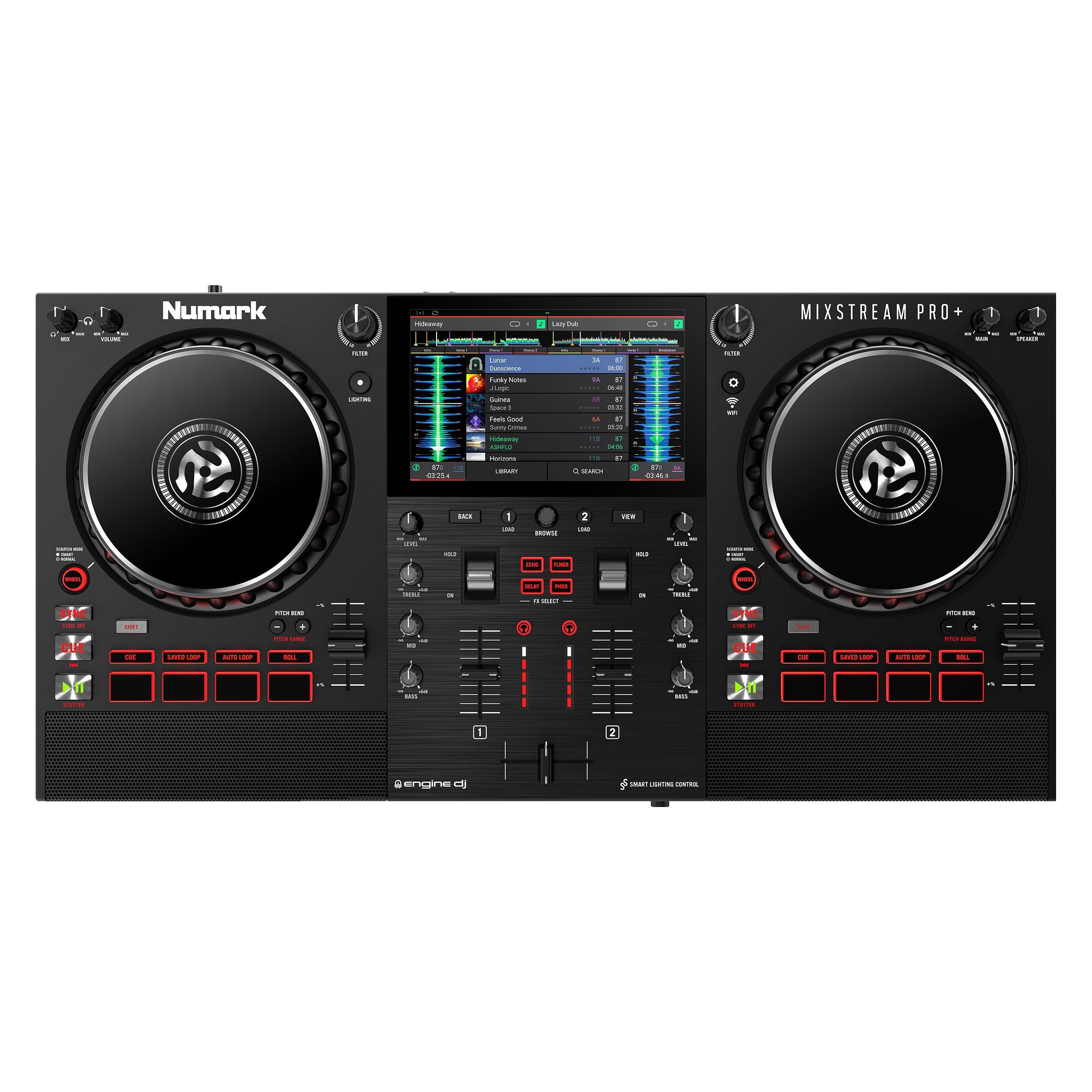 Numark MixStream Pro+, Controller DJ